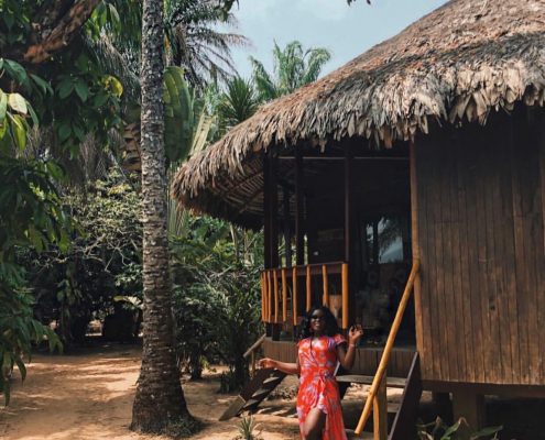 Libassa hut style accomodation